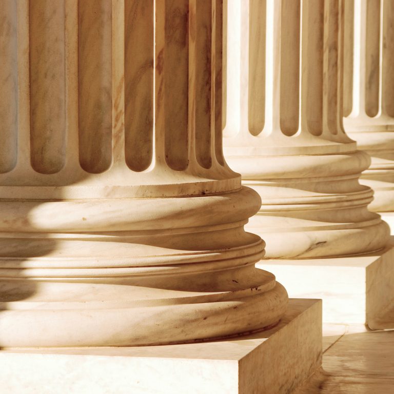 columns of the supreme court